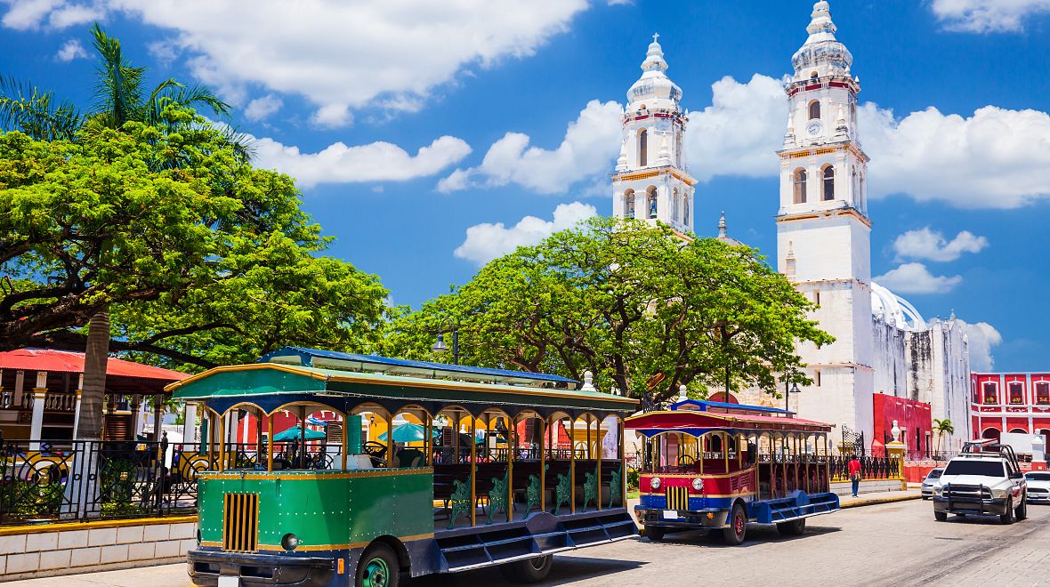 San Francisco de Campeche je jedním z historických center Yucatánu