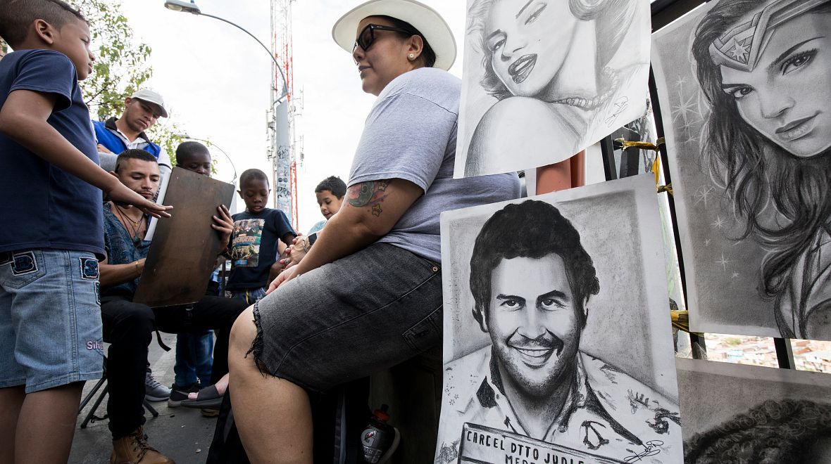 Pablo Escobar je kolumbijskou ikonou
