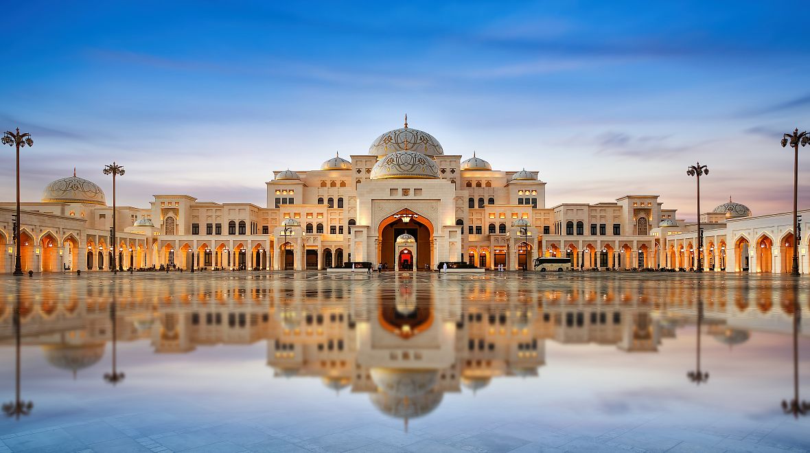 Palác Qasr Al Watan emirátského panovníka