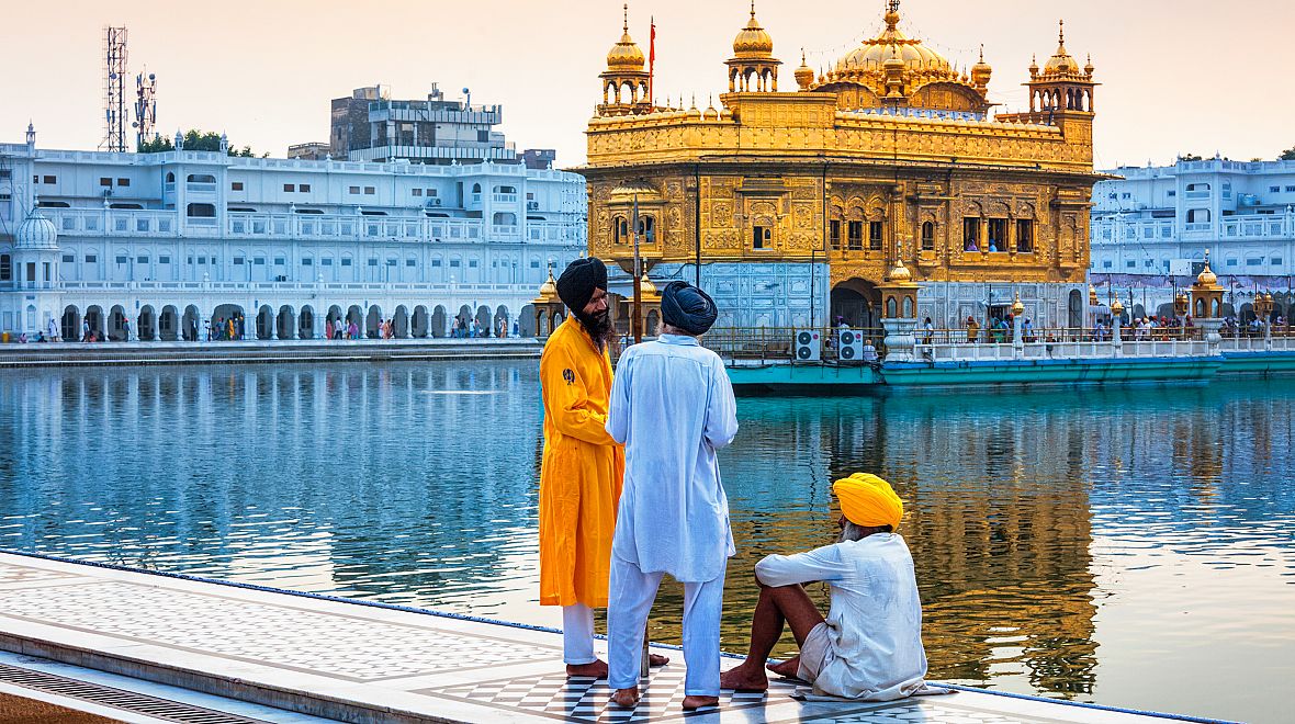 Sikhové v Amritsaru