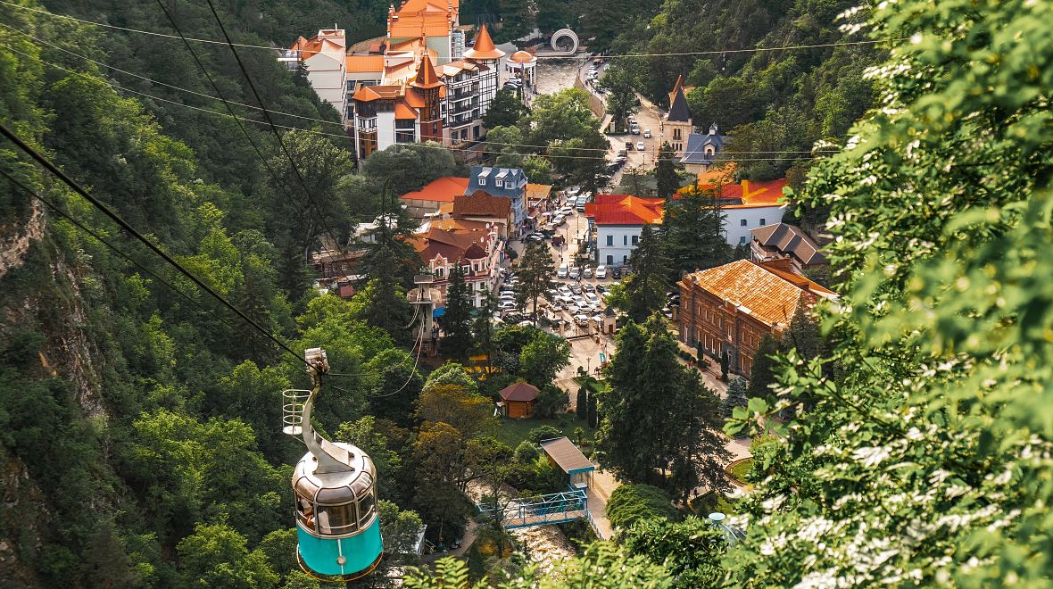 Lázeňské město Borjomi