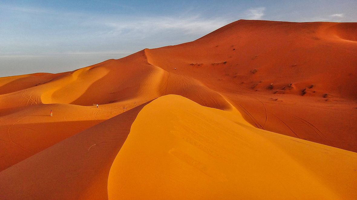 Oblast Sahary v jihovýchodním cípu země slibuje podobné pohledy na duny