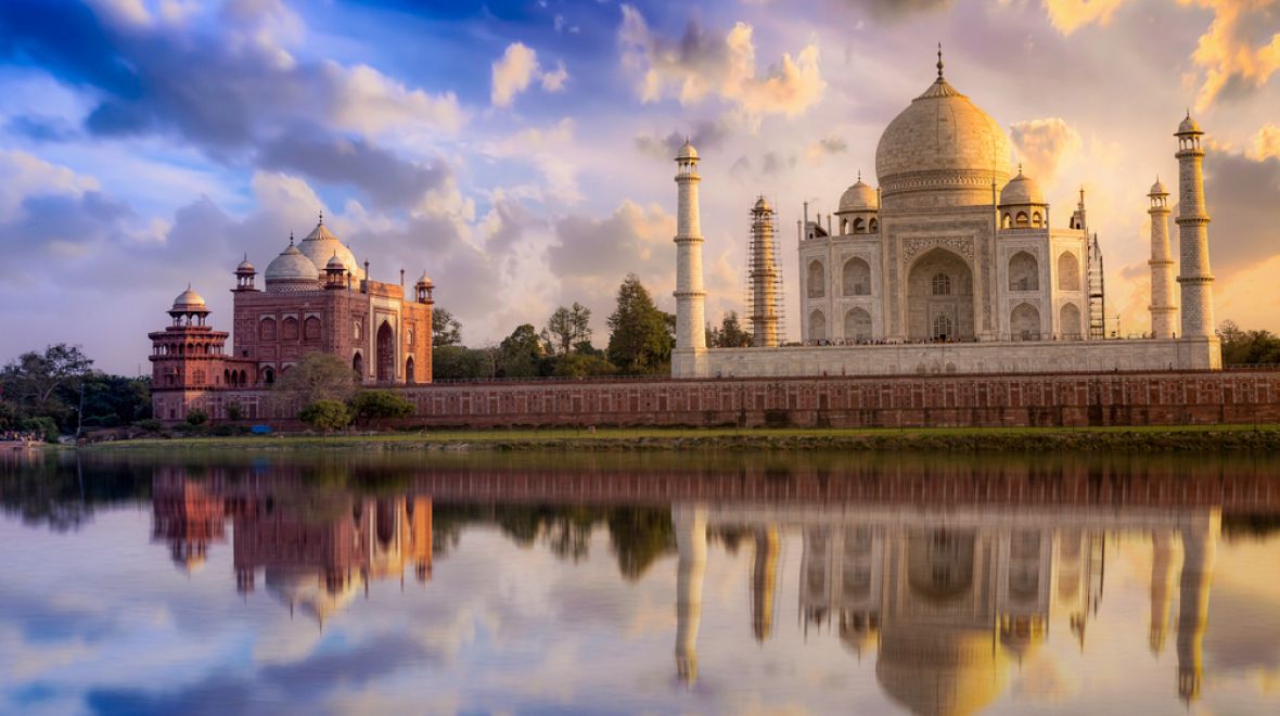 Nádherný Tádž Mahal