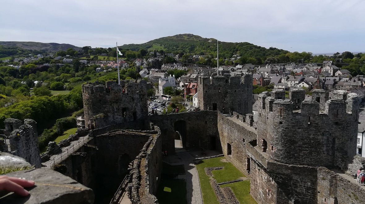 Místní hrad je považován za nejstrašidelnější ve Walesu