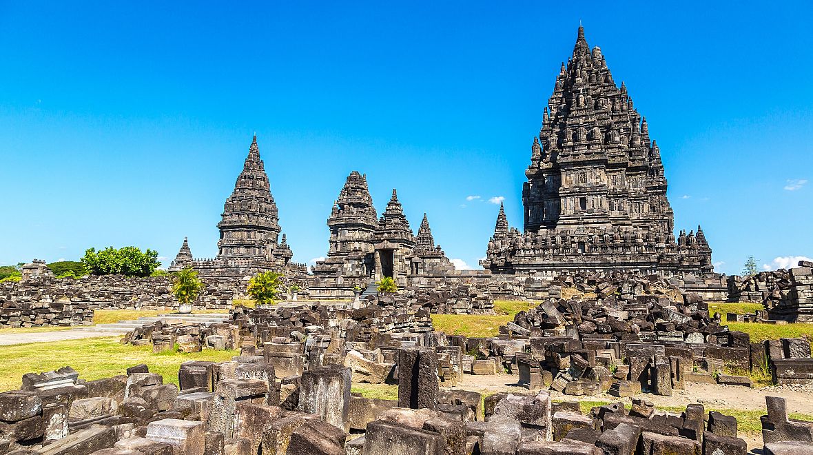 Prambanan, známý také jako Candi Rara Jonggrang