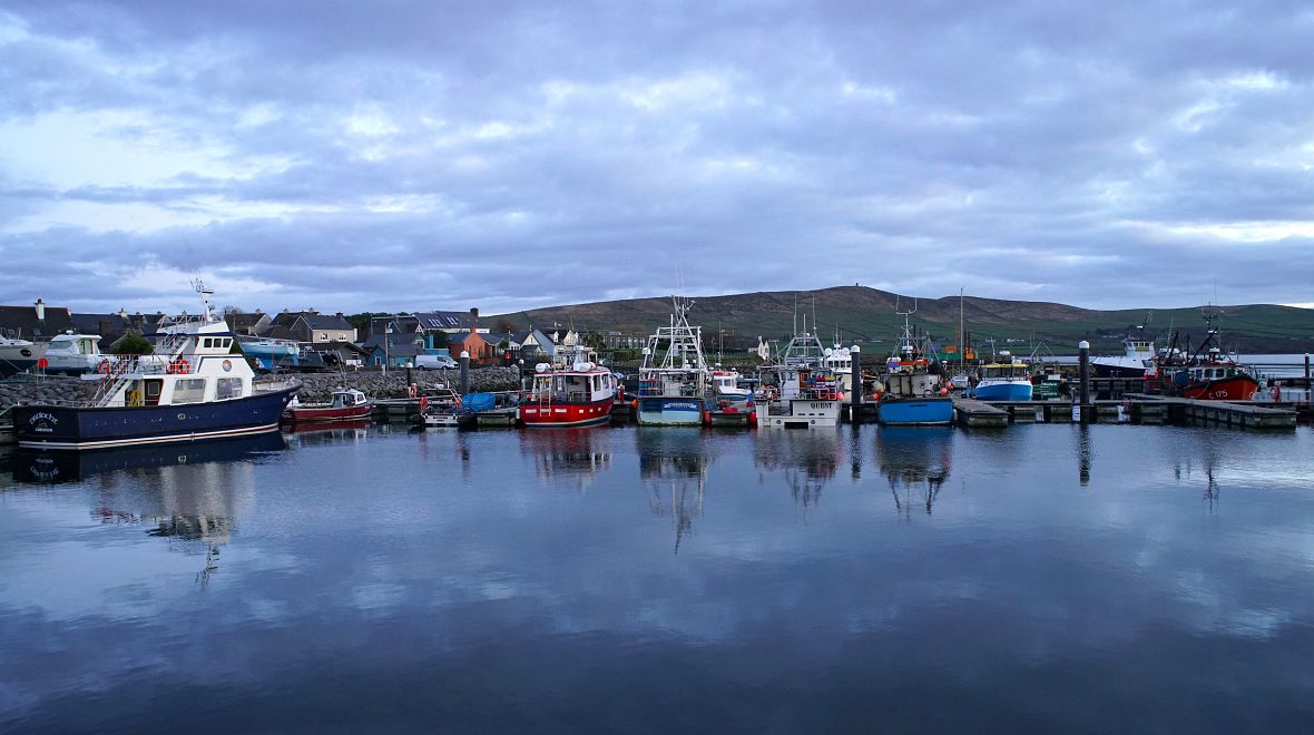 Přístav v rybářském městečku Dingle