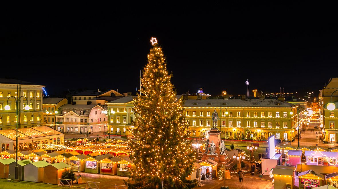 Adventní atmosféra v sousedních Helsinkách