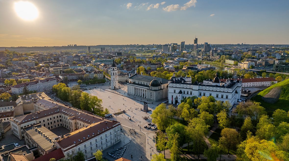 Villnius se pyšní titulem Zelené město Evropy.