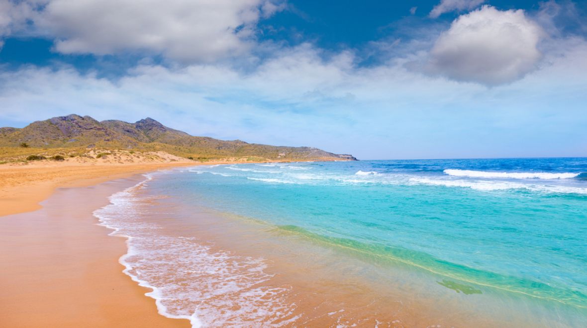 Nádherná barva moře