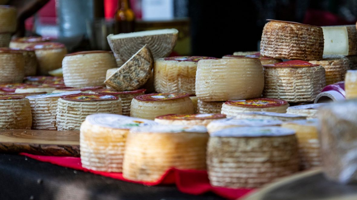 Regiony je slavný svými mléčnými výrobky