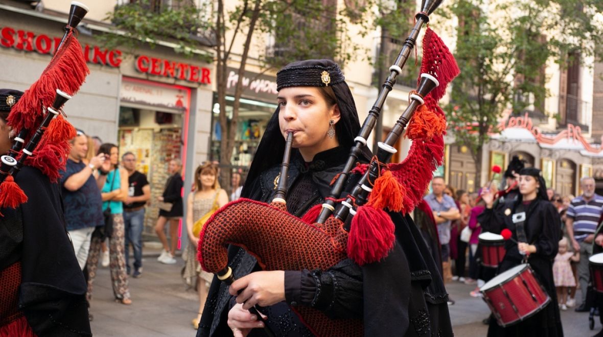 Kantabrijské dudy - gaita