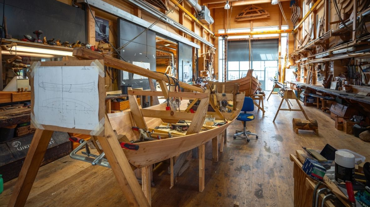 V Roskilde si můžete půjčit i repliky vikingských lodí