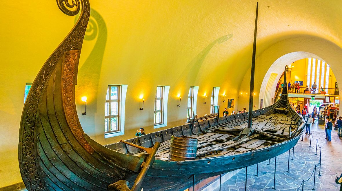 Muzeum se pyšní jednou z největších sbírek původních vikingských lodí na světě