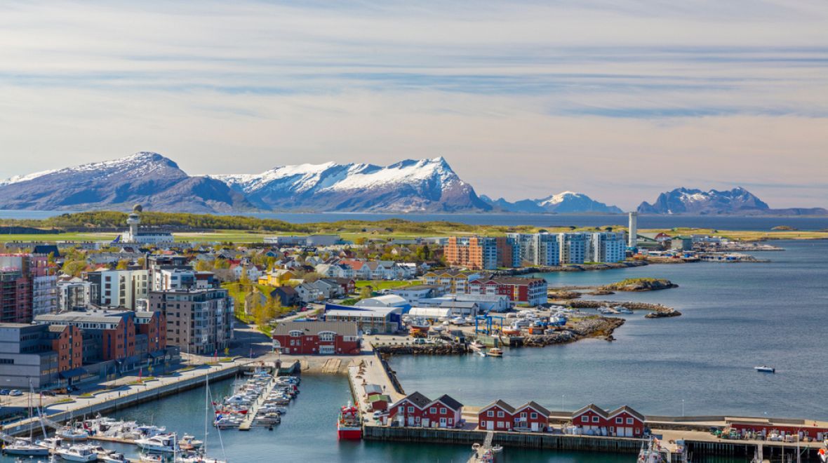 Bødo jako brána do norských hor