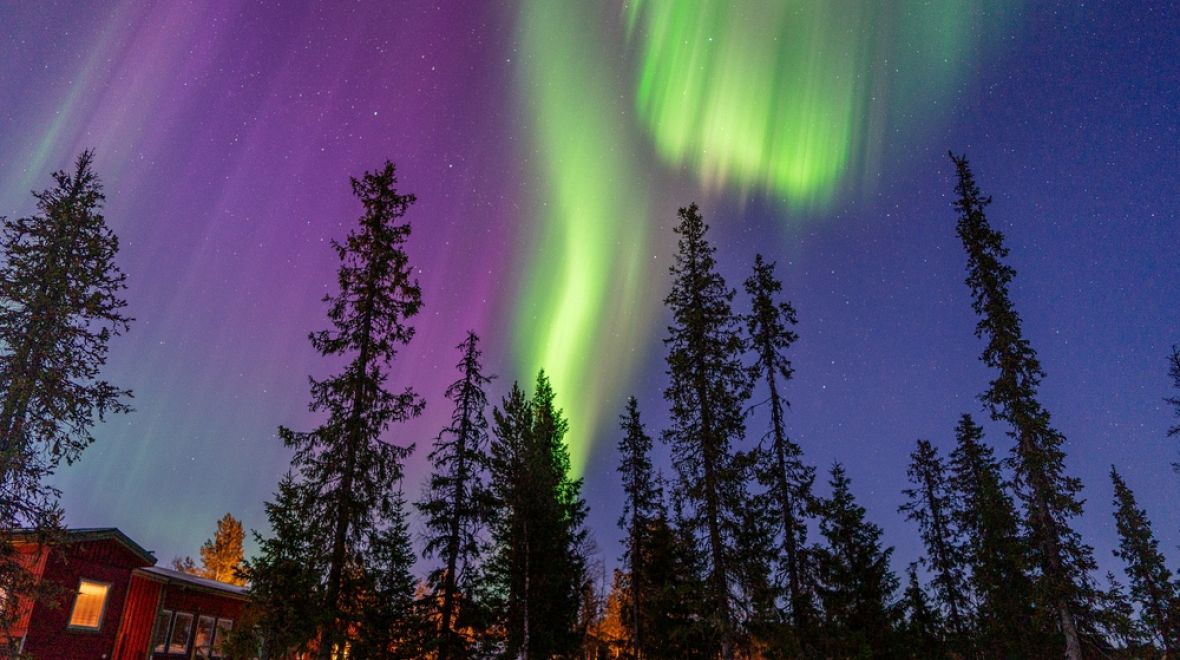 Úchvatná polární záře