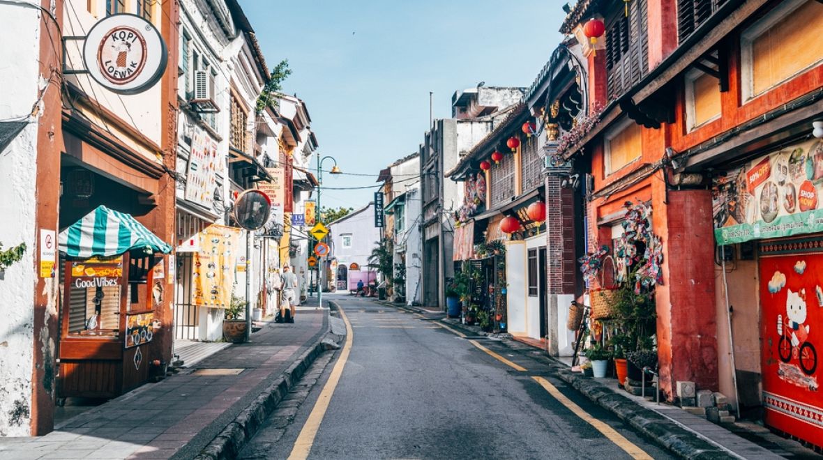 Ulička v George Townu