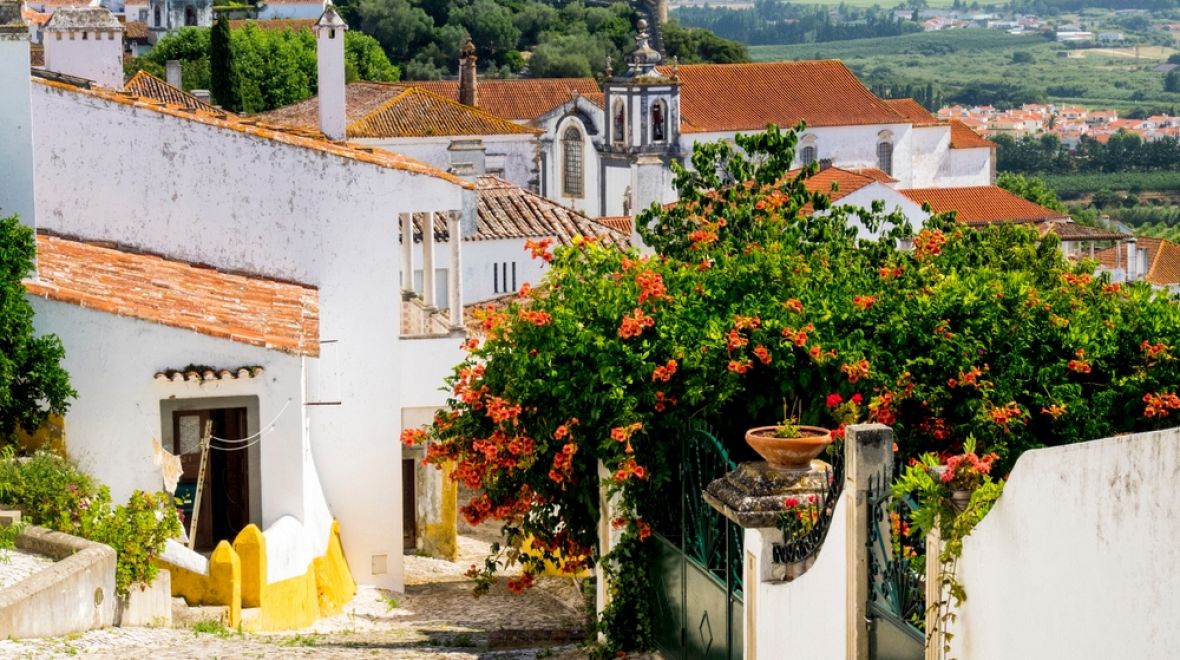 Krásné uličky v Óbidosu