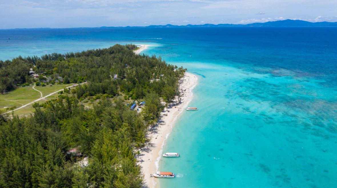 Ostrovní ráj Mantanani