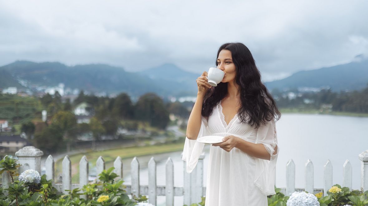 Dát si čaj u jezera Gregory v Nuwara Eliya je vždy dobrý nápad