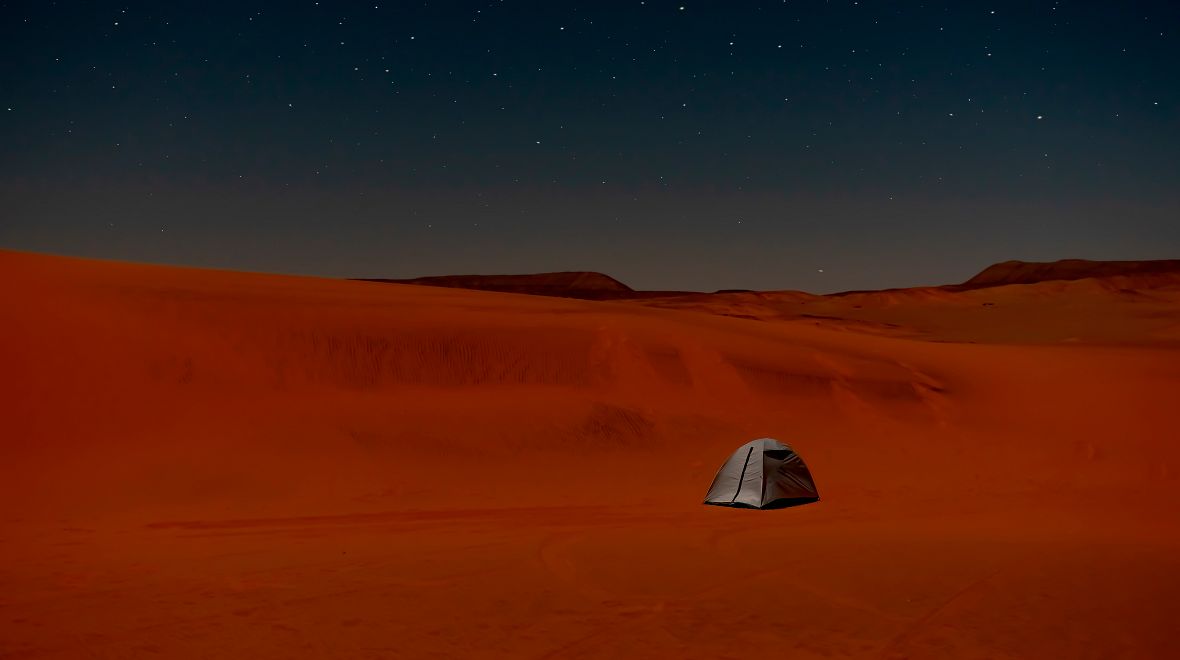 Prožijete noc v poušti