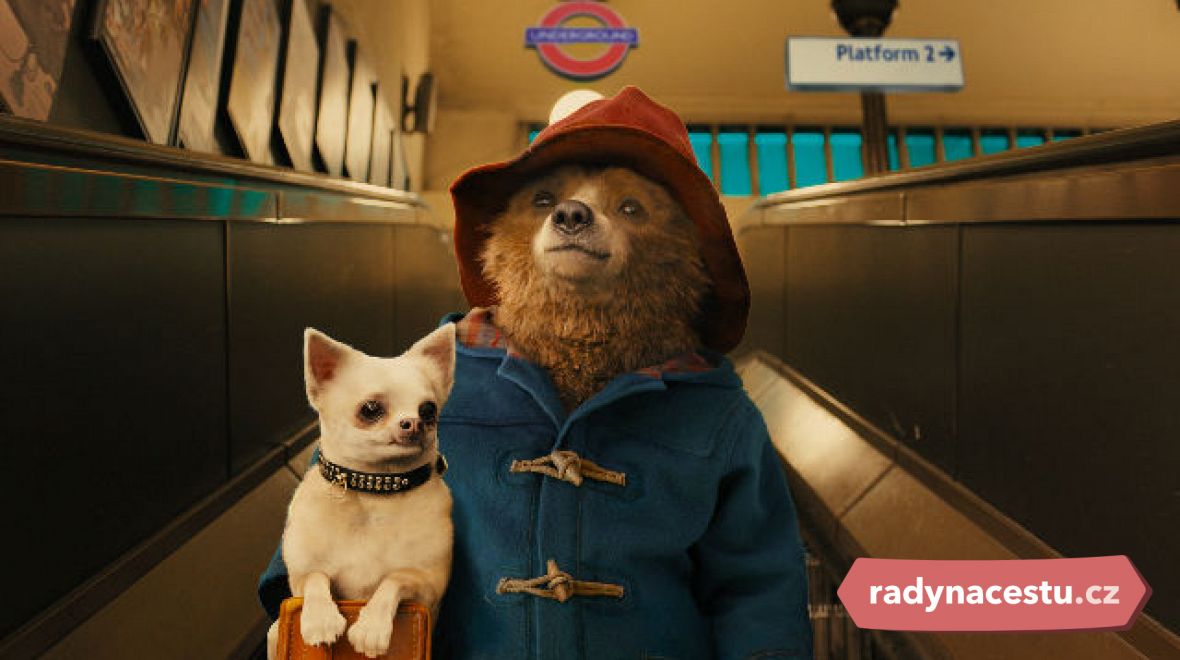 Medvídek Paddington v londýnském metru
