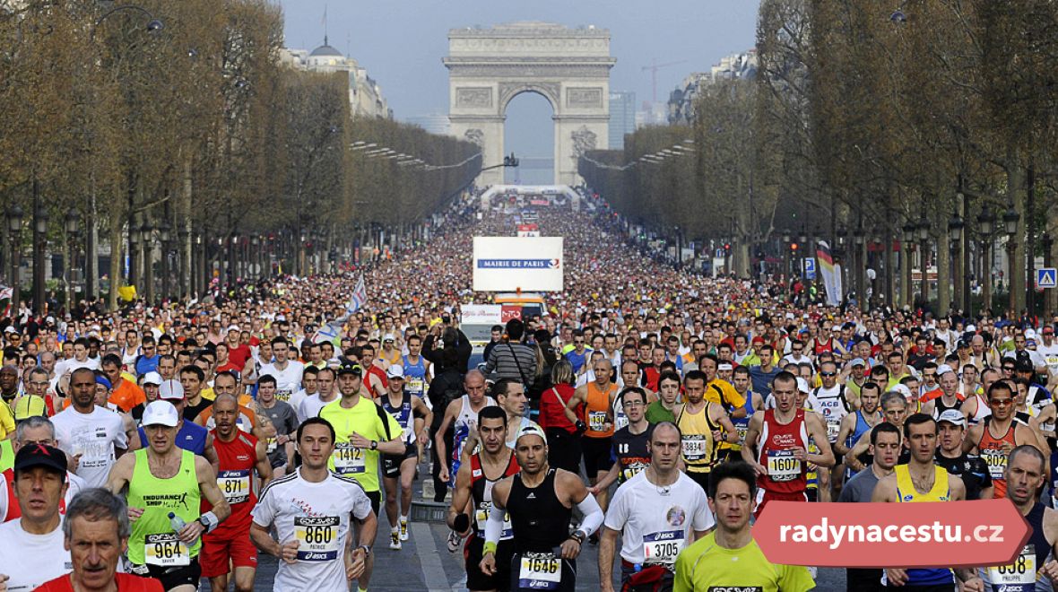 Pařížský maraton se řadí mezi největší na kontinentu