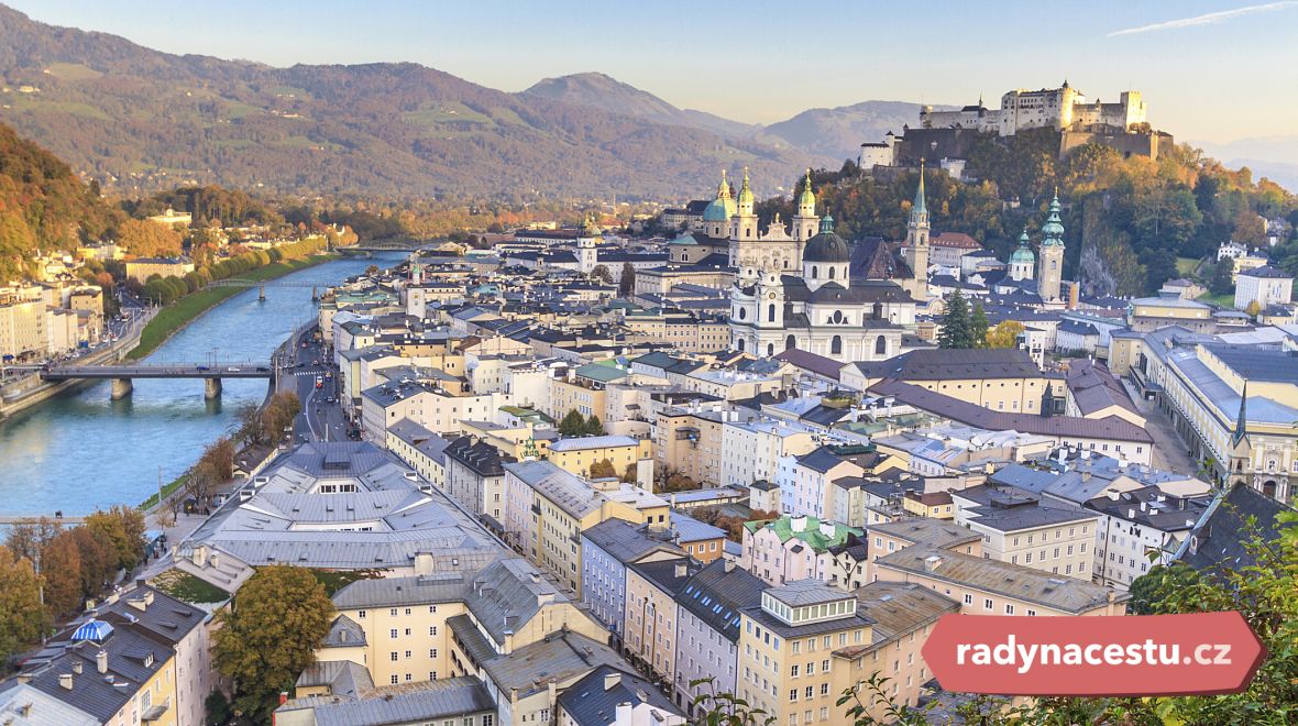 Salzburg je nádherné město, které je po zásluze zapsáno na seznamu památek UNESCO