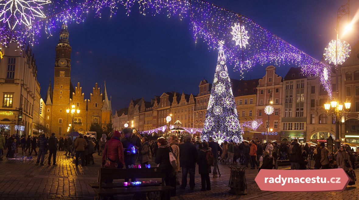 Vánoční atmosféru můžete nasát ve Wroclawi