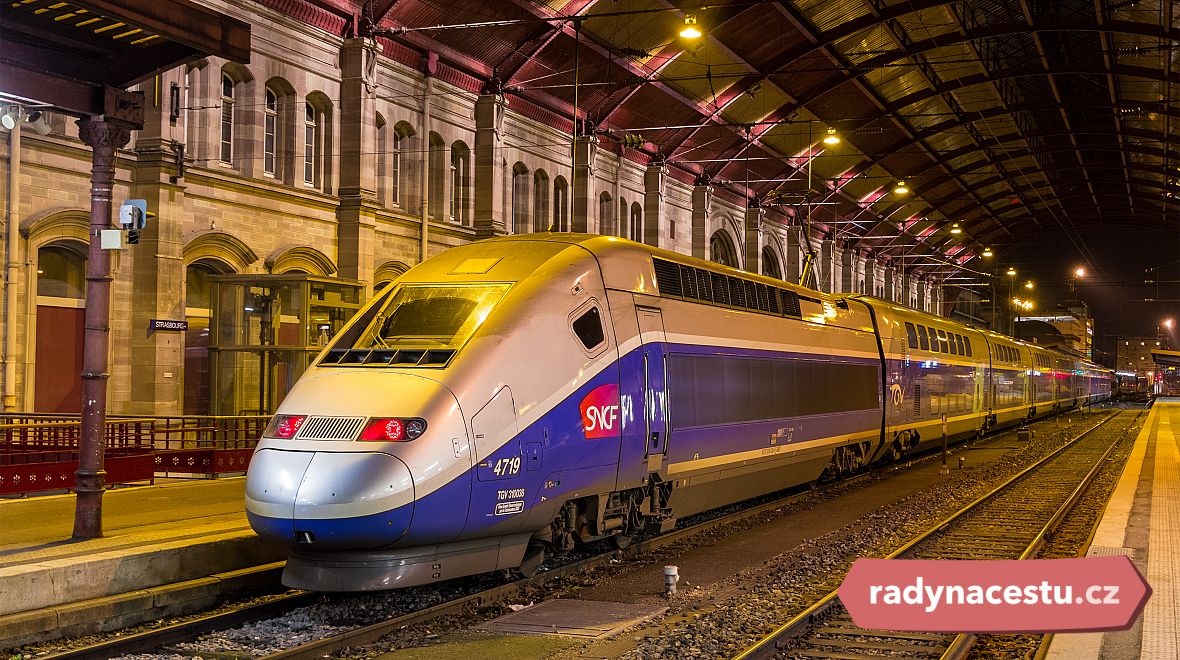Síť vlaků TGV napojena prakticky všechna velká francouzská města