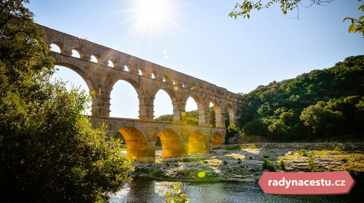 V Provence vás okouzlí Pont du Gard