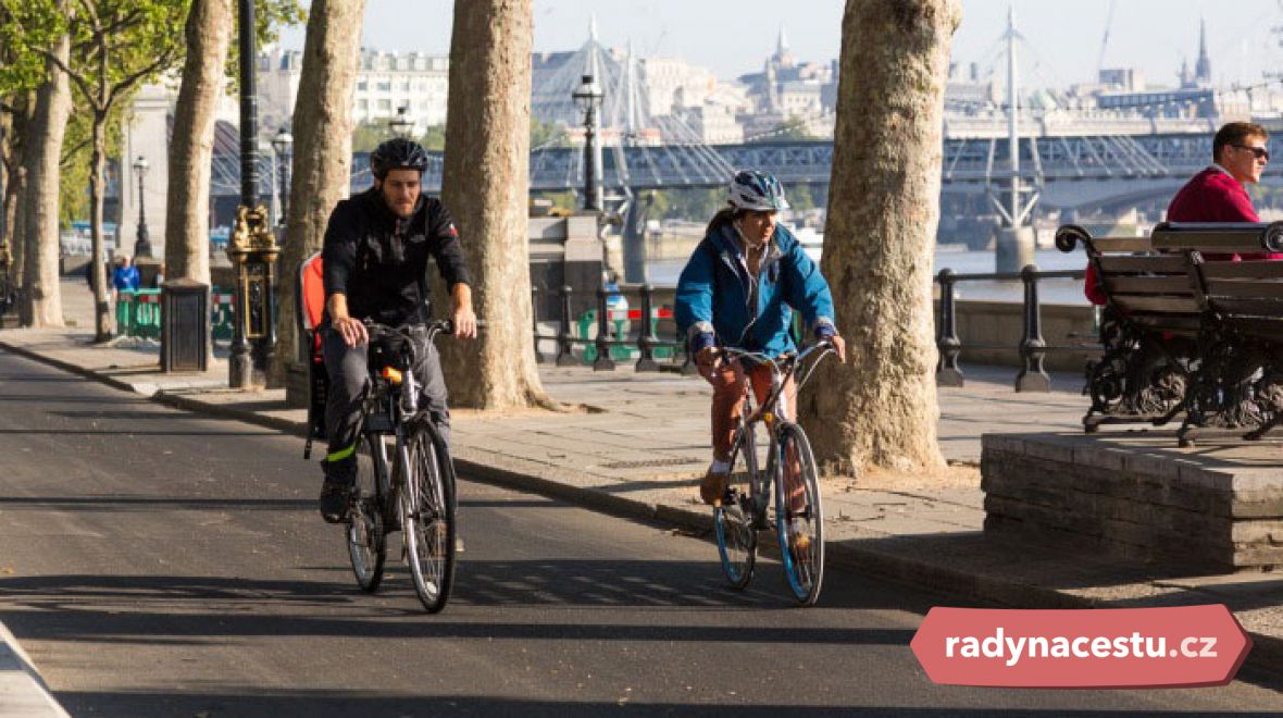 Cyklistická superdálnice, jež spojuje východ a západ Londýna 