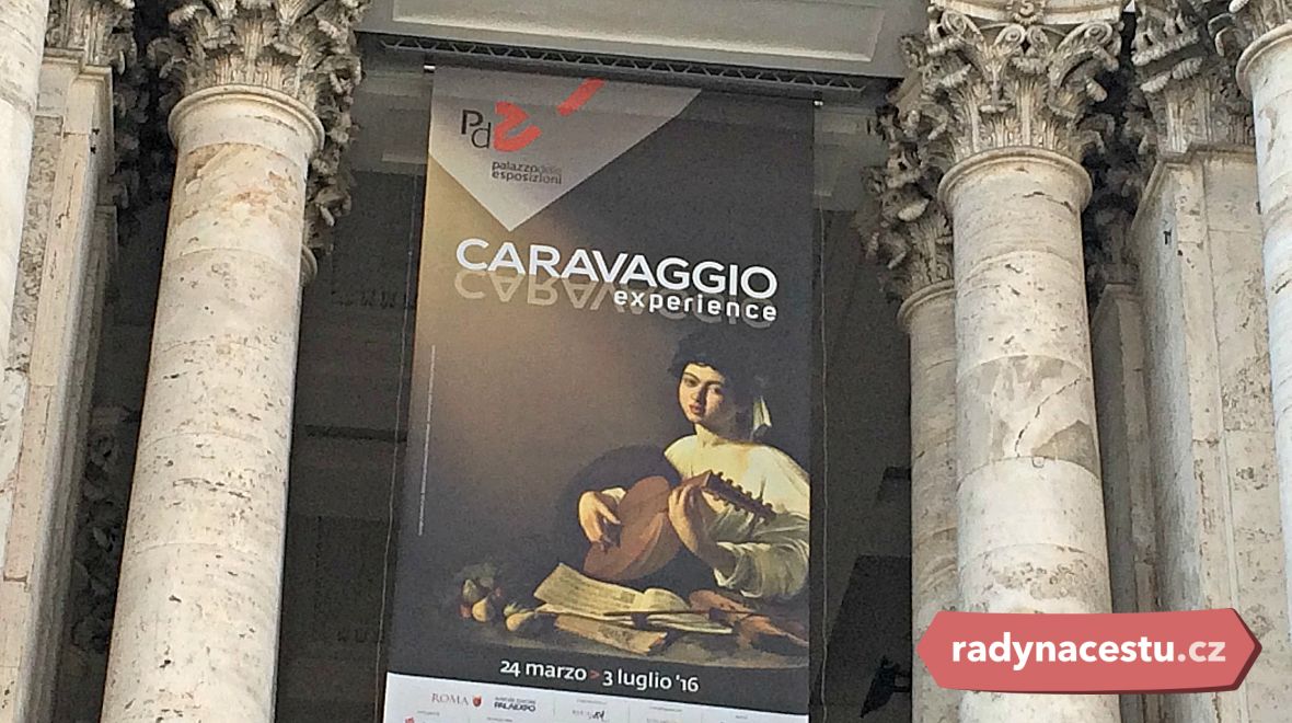 Moderní výstava Caravaggiových děl v římském Palazzo delle Esposizioni 