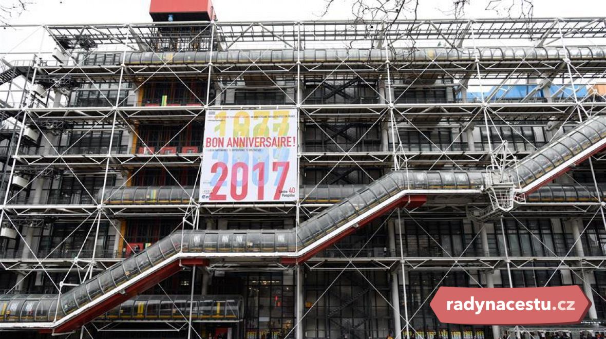Pompidouovo centrum letos slaví své 40. narozeniny! 