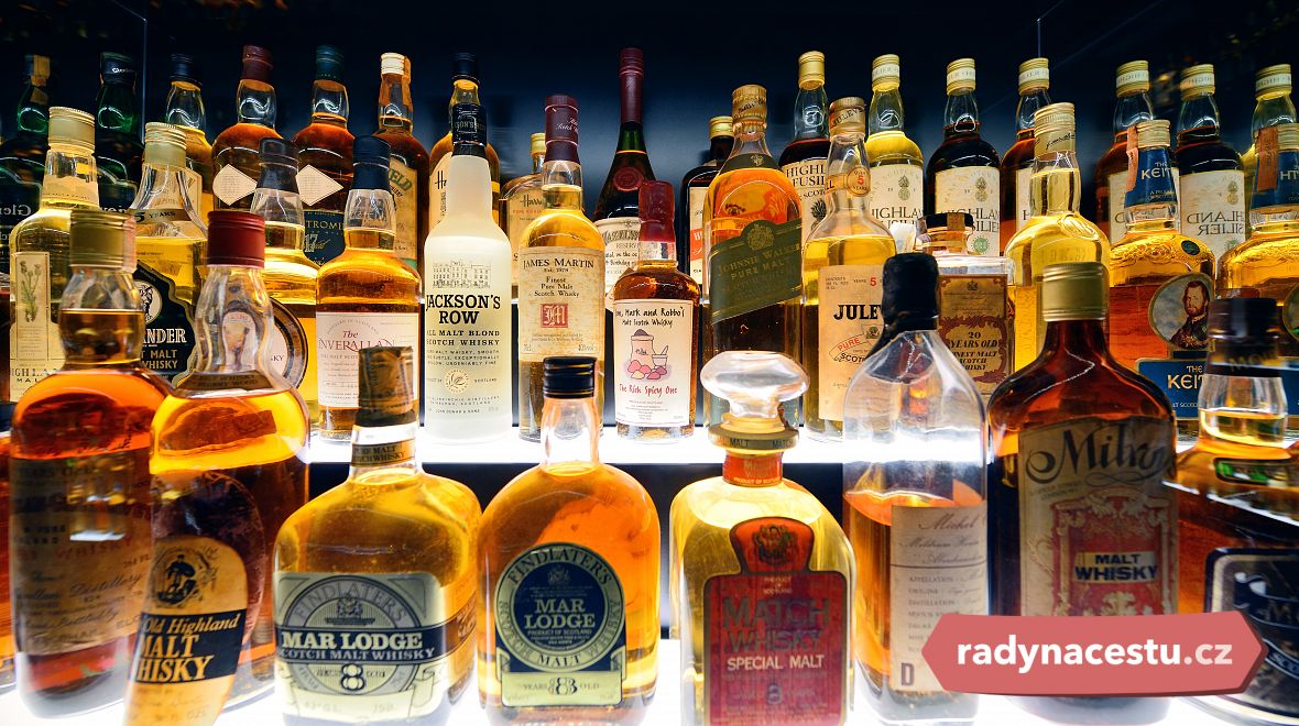 Muzeum skotské whisky se pyšní největší sbírkou whisky na světě