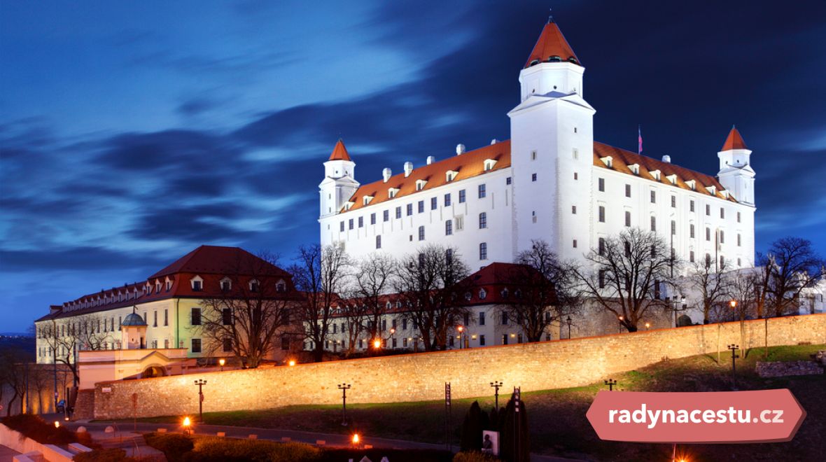Bratislavský hrad je symbolem města  