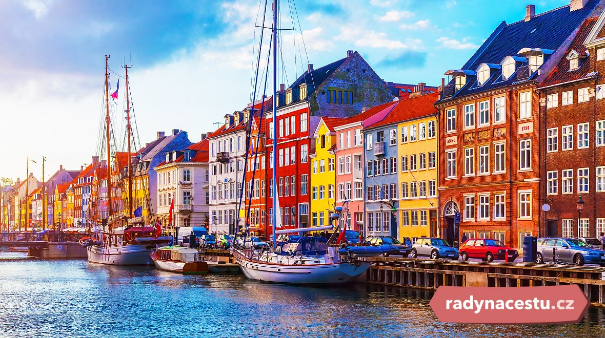 Symbolem Kodaně je barevný přístav Nyhavn