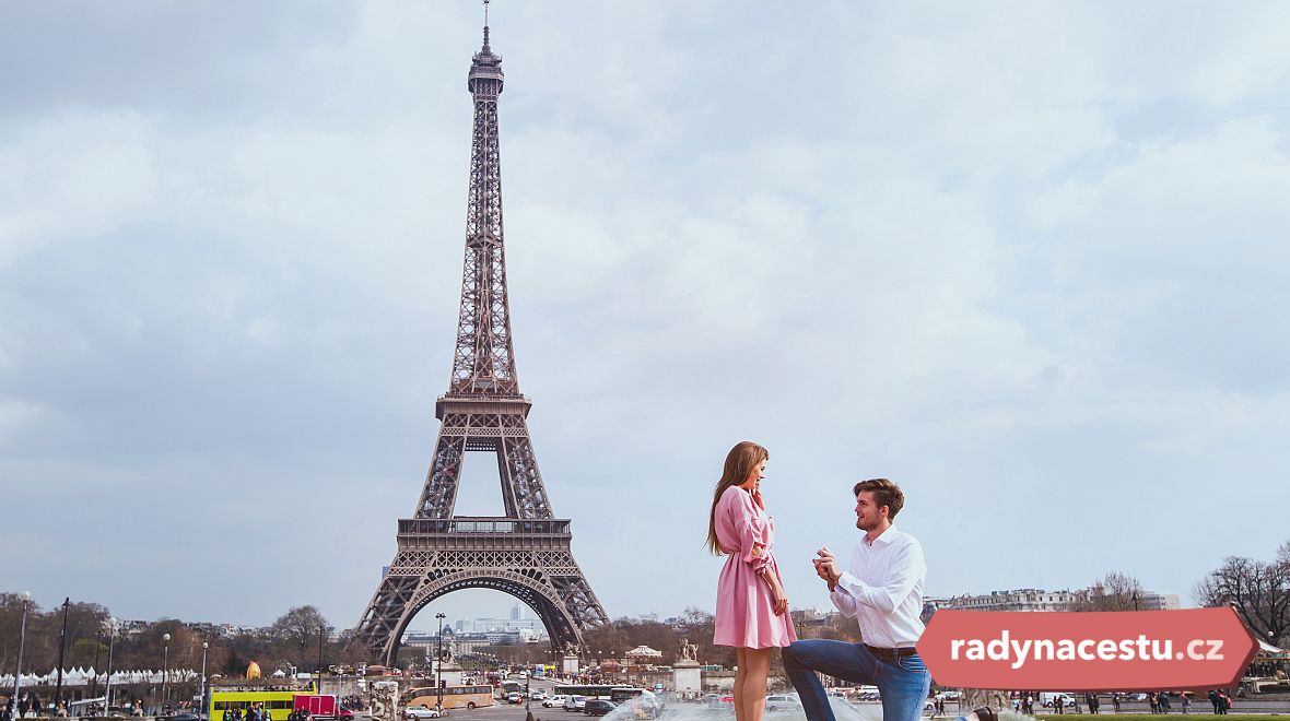 Vyberte si nejkrásnější místo v Paříži pro zásnuby