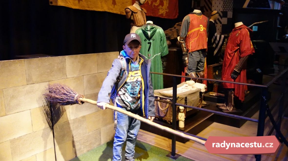 Velkým zážitkem bude i návštěva studií Harryho Pottera
