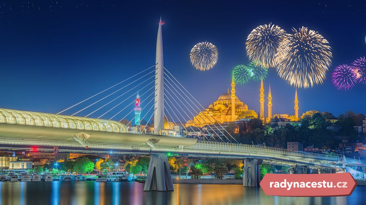 Vydejte se přivítat Nový rok do Istanbulu!