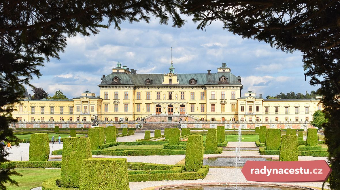 Drottningholmský palác ve Švédsku