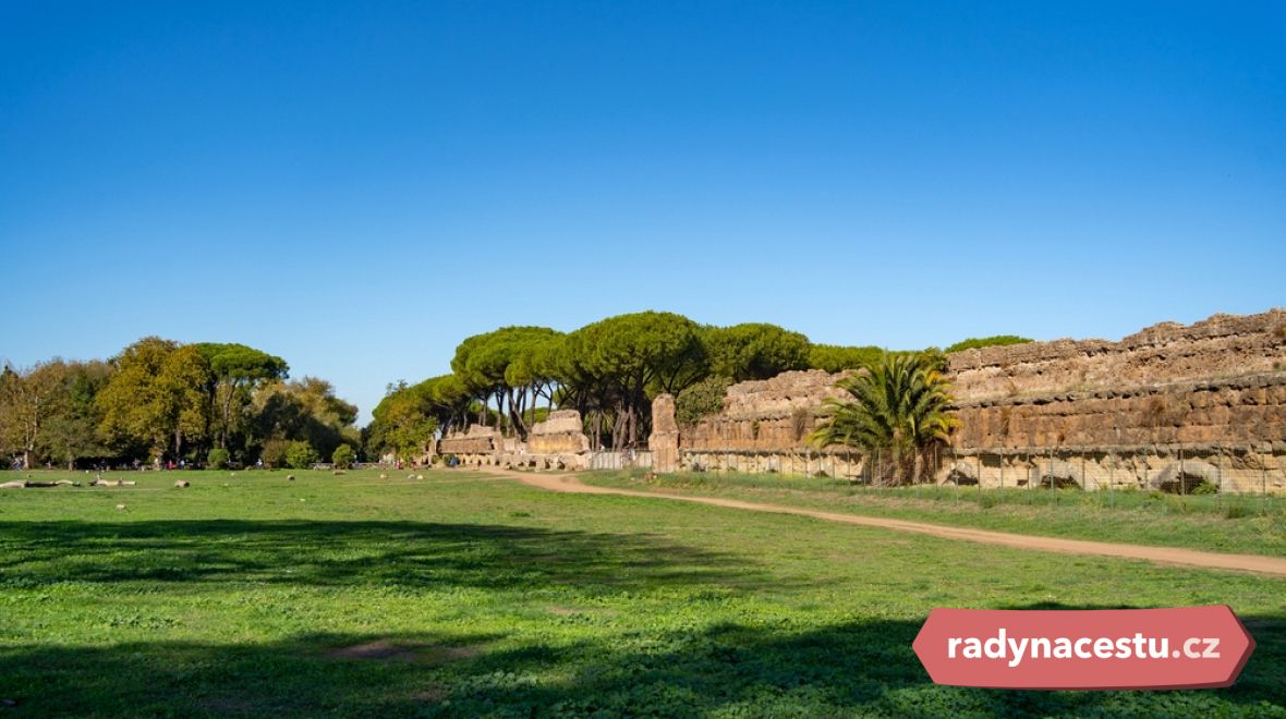 Užijte si relax v římském parku