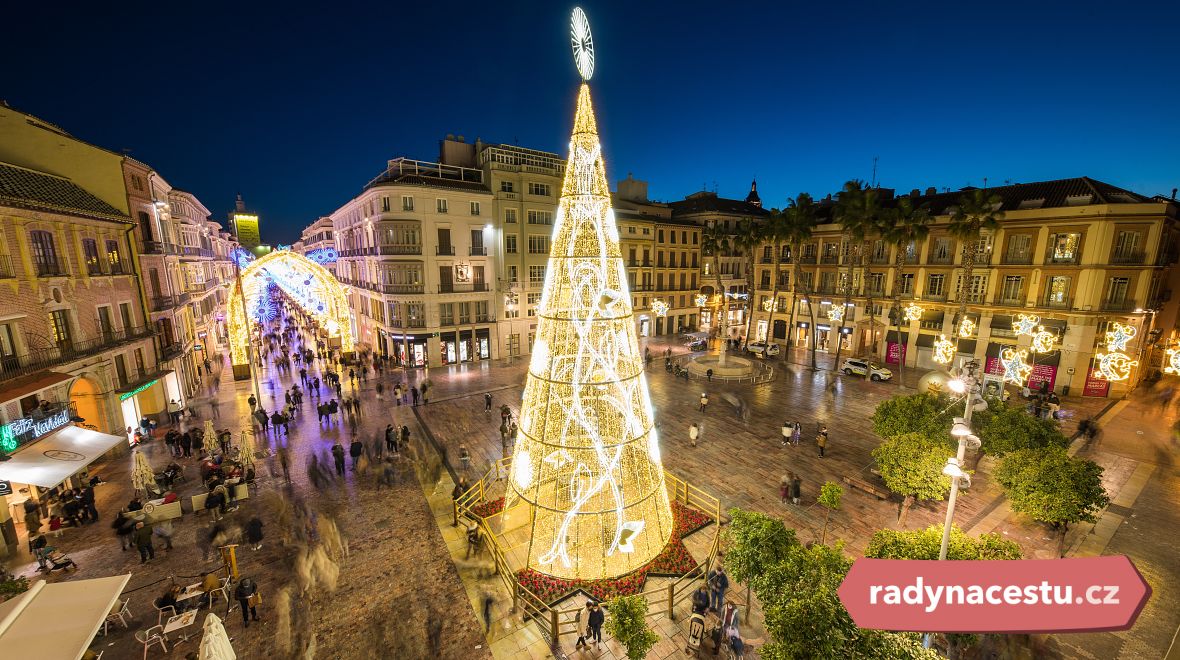 Nenechejte si ujít kouzlo adventní Málagy