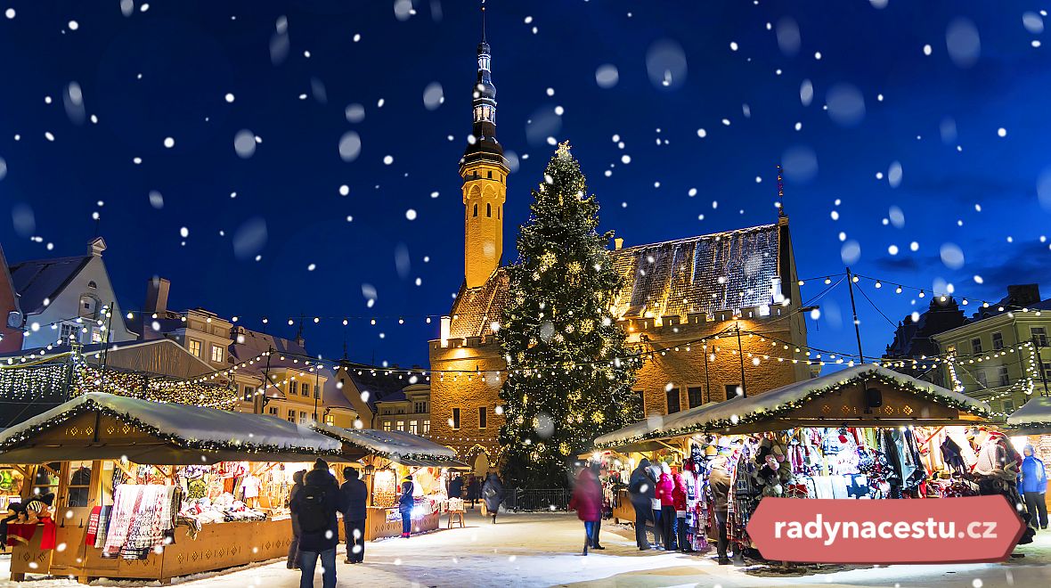 Užijte si kouzelný vánoční čas v Tallinu