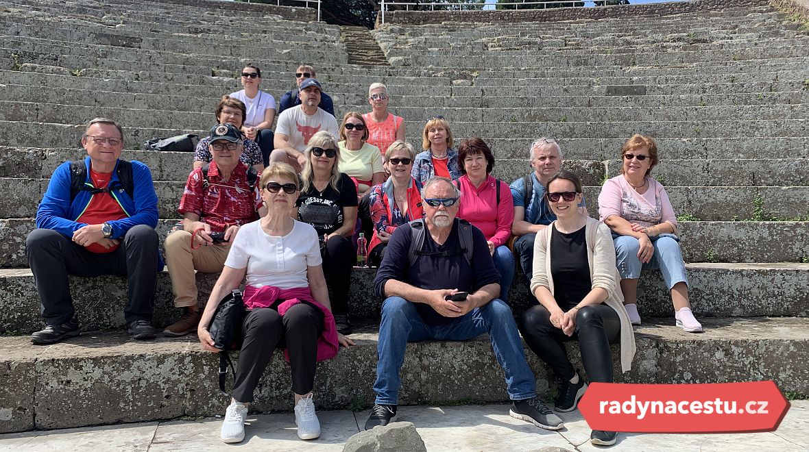 Naši cestovatelé v Římě