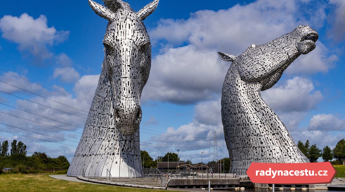 The Kelpies - obří monumentální sochy