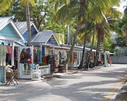 Obchůdky na Key Westu