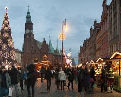 Vánoční trhy ve Wroclawi