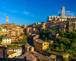 Nádherná středověká Siena