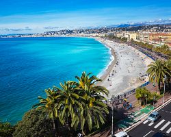 Promenade des Anglais v Nice