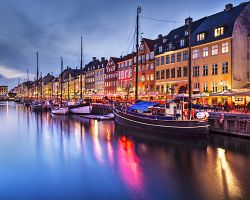 Noční Kodaň